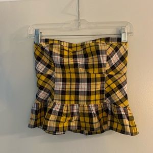 Lovers & Friends plaid top